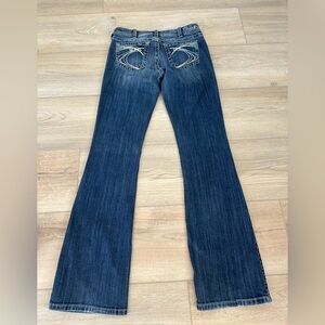 Silver Jeans Dark Blue Flare Jeans 30x36